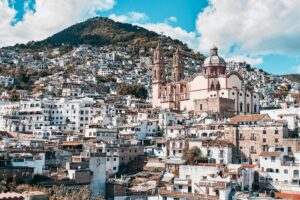 View of Taxco Mexico